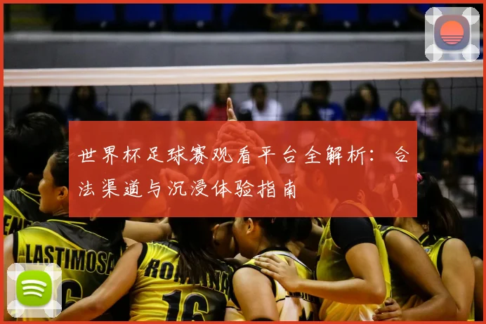 世界杯足球赛观看平台全解析:合法渠道与沉浸体验指南